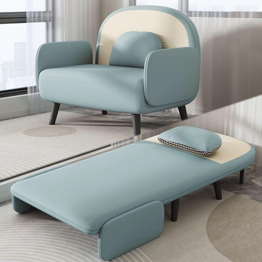 ソファベッド　折りたたみソファ　一人掛けソファ