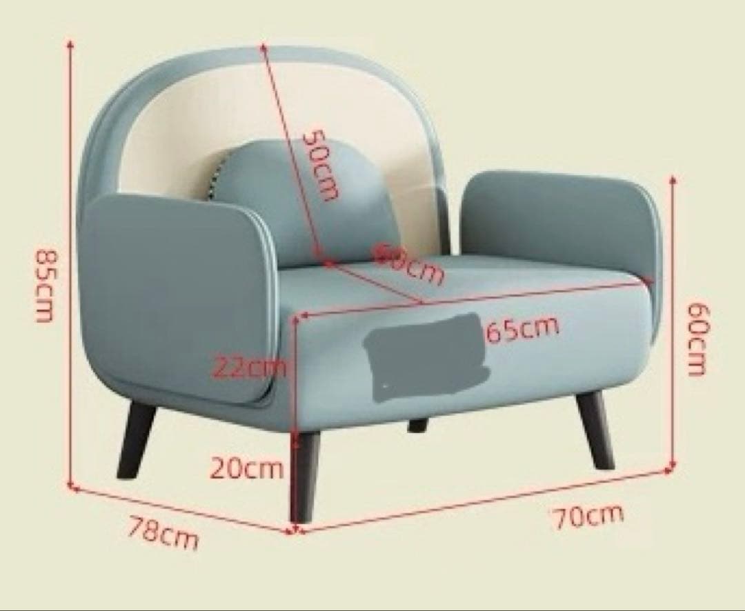 ソファベッド　折りたたみソファ　一人掛けソファ