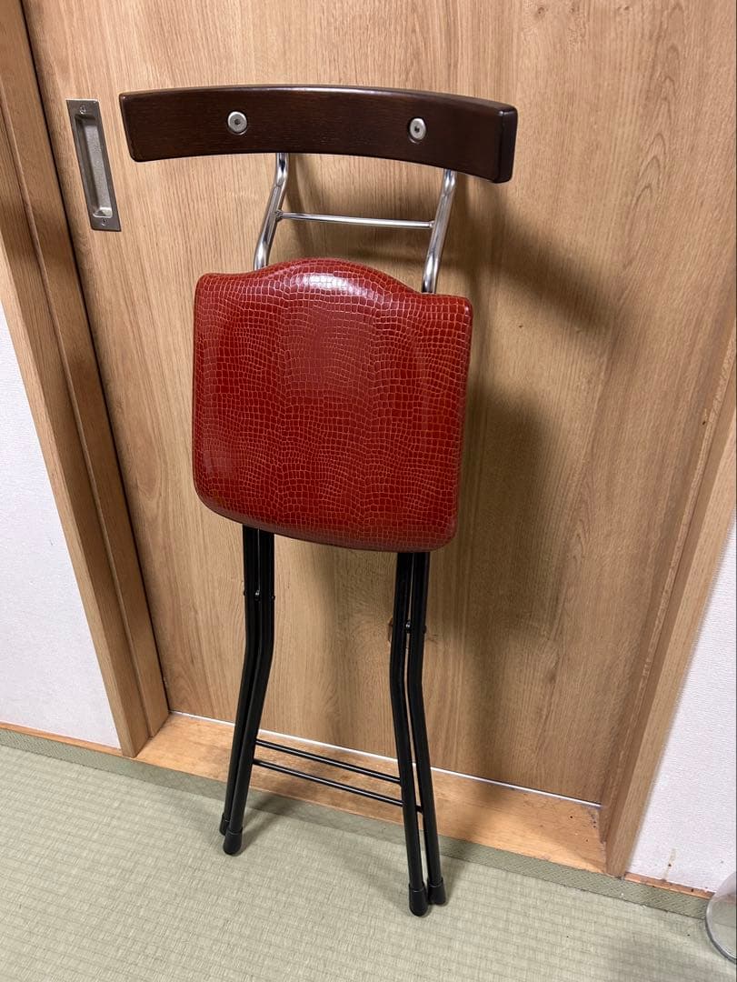 ルネセイコウ ロイドチェアーハイ リザードブラウンLYD-65 【未使用】