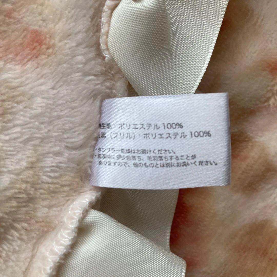 希少LIZ LISA フリル付き花柄ブランケット