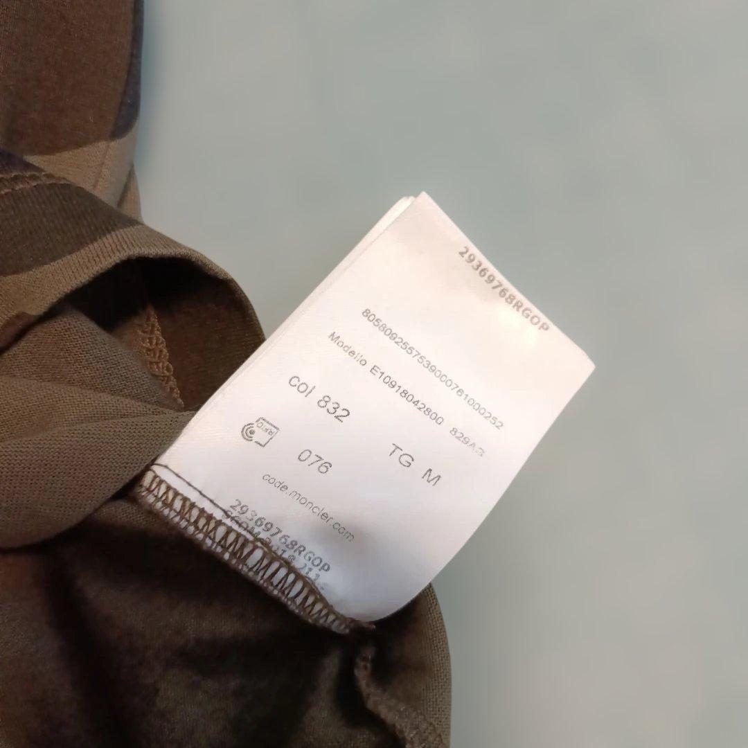 新品未使用モンクレールMONCLER迷彩TシャツM春夏