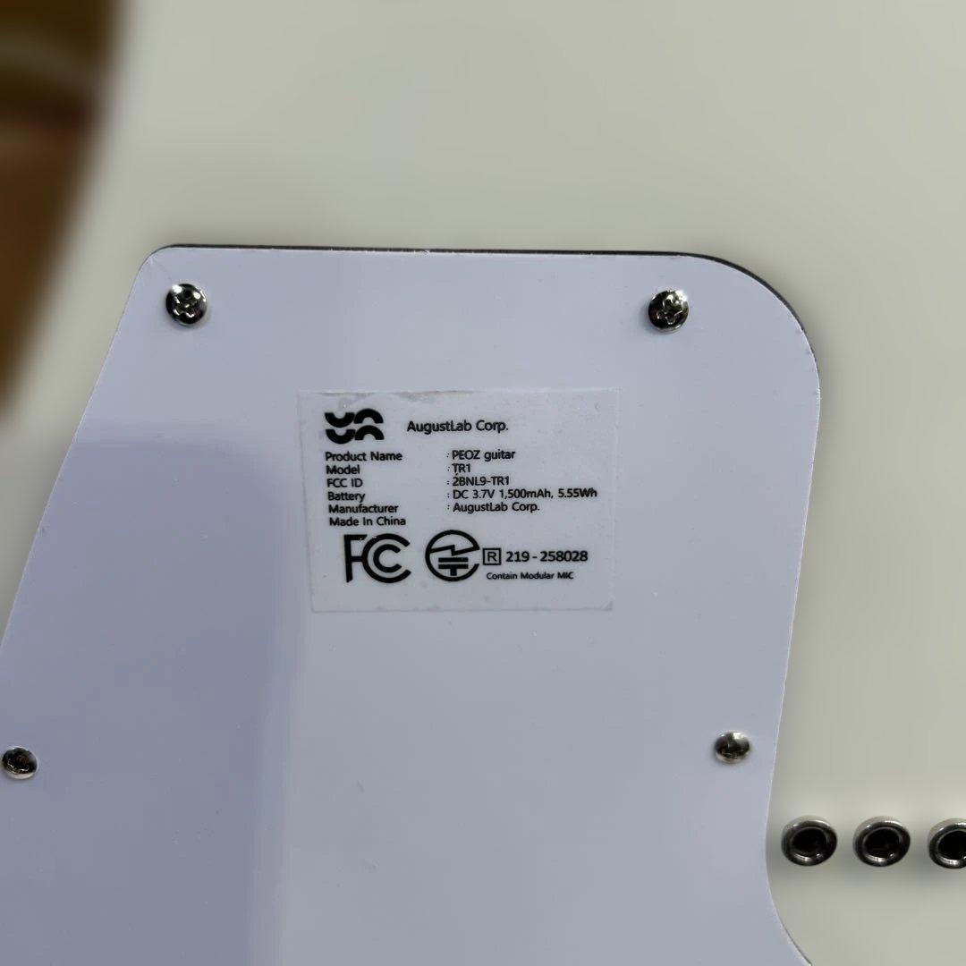 7194 PEOZ / TR1【スマートギター】ホワイト