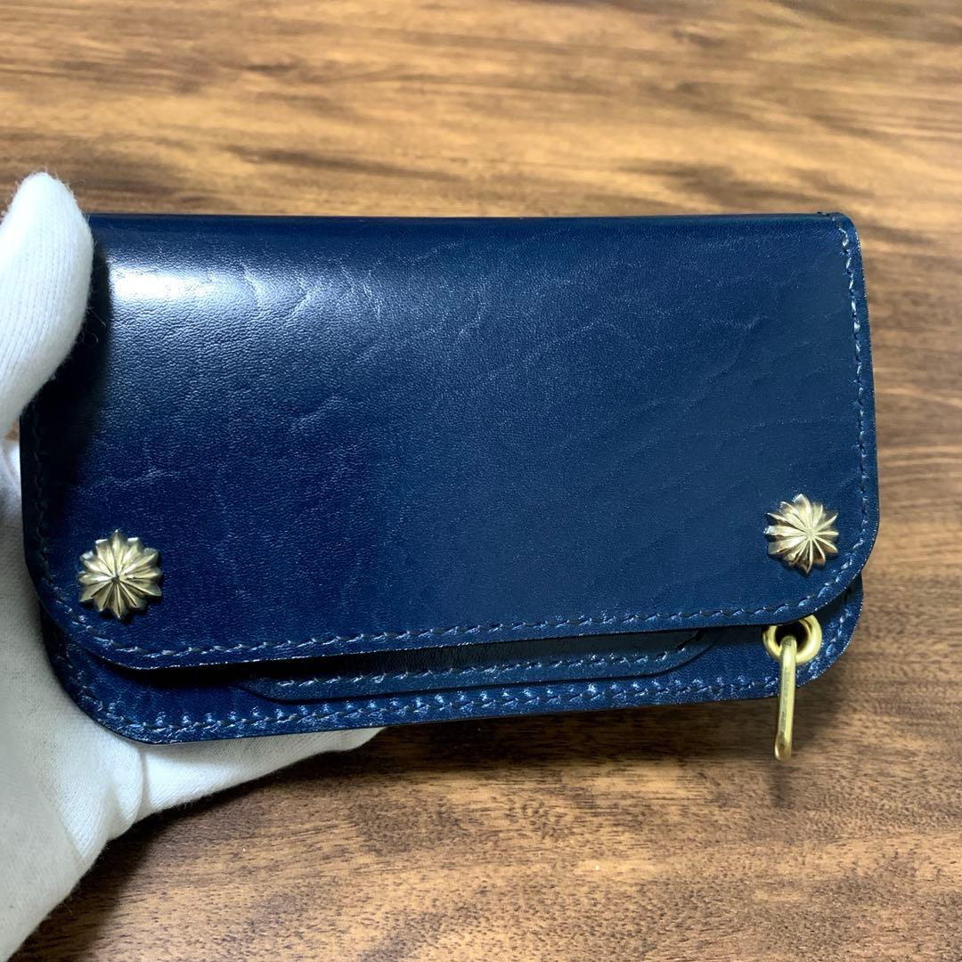 トラッカーウォレット　ミドル　新喜皮革　ホースバット　CA008