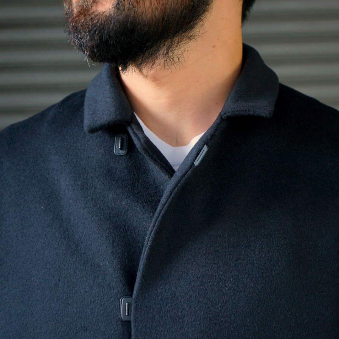 TEATORA WALLET COAT/ウール/ステンカラーコート/3/オリーブ