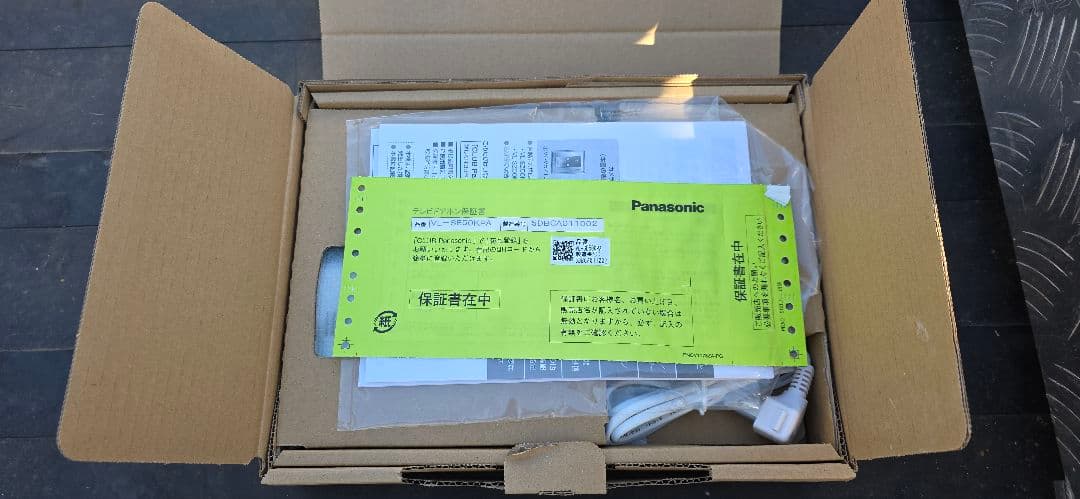 Panasonic玄関ドアホンVL-SE50KPA セット品 未使用 梱包開封品