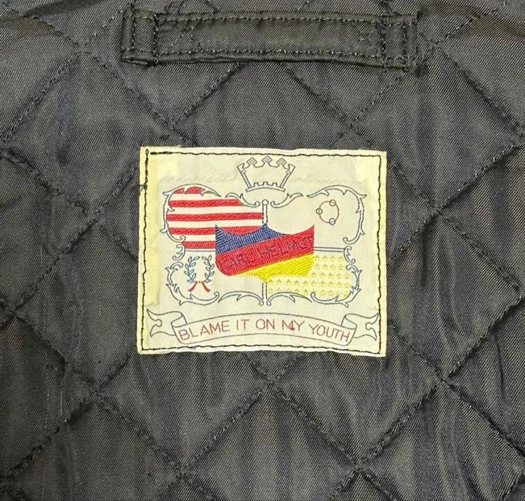 KARL HERMUT ピンクハウス　レザージャケット　フライトジャケット