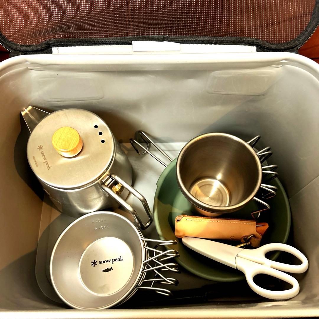 スノーピーク＆ユニフレームキャンプセット