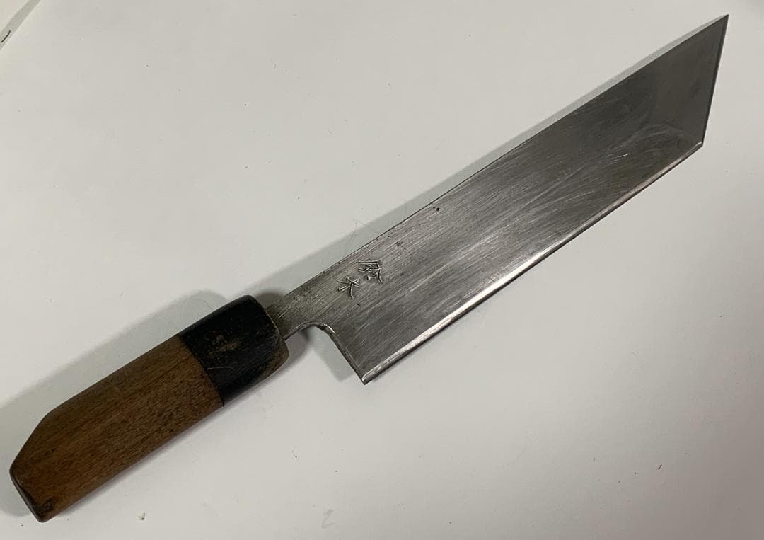 正本 刻印 鰻裂包丁 うなぎ包丁　約20cm