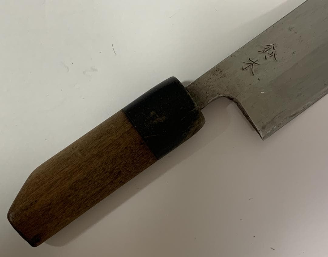 正本 刻印 鰻裂包丁 うなぎ包丁　約20cm