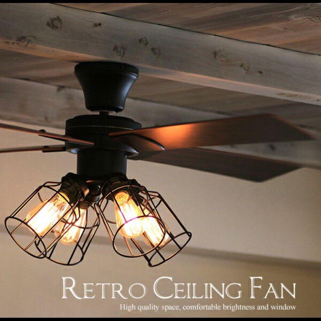 【美品】JAVALO ELF / シーリングファンライト JE-CF001V