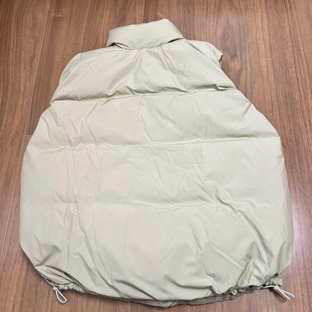 CAFNE カフネ ダウンベスト 38 M ベージュ