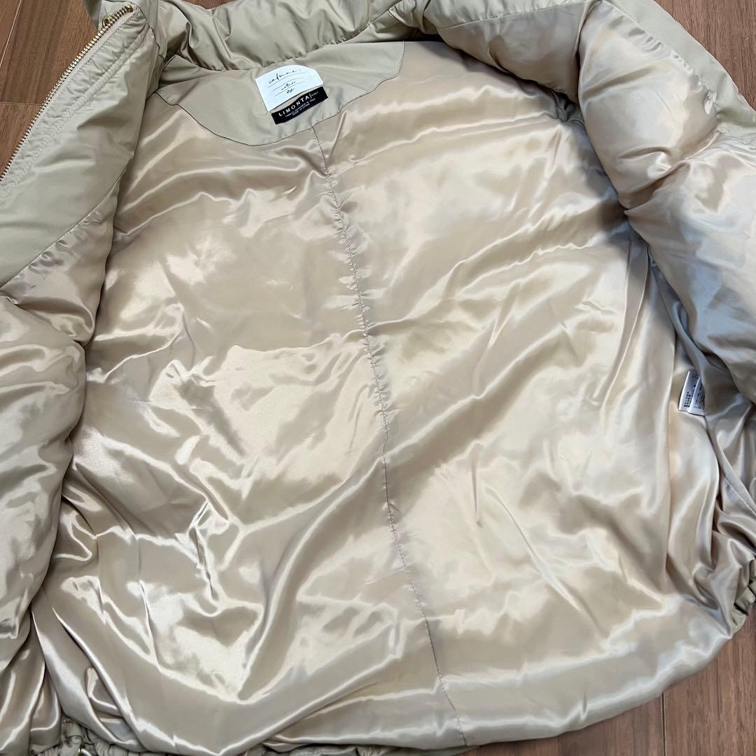 CAFNE カフネ ダウンベスト 38 M ベージュ