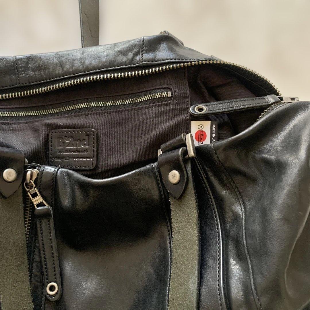 masterpiece MSPC B'2nd マスターピースミニドラムバック革製