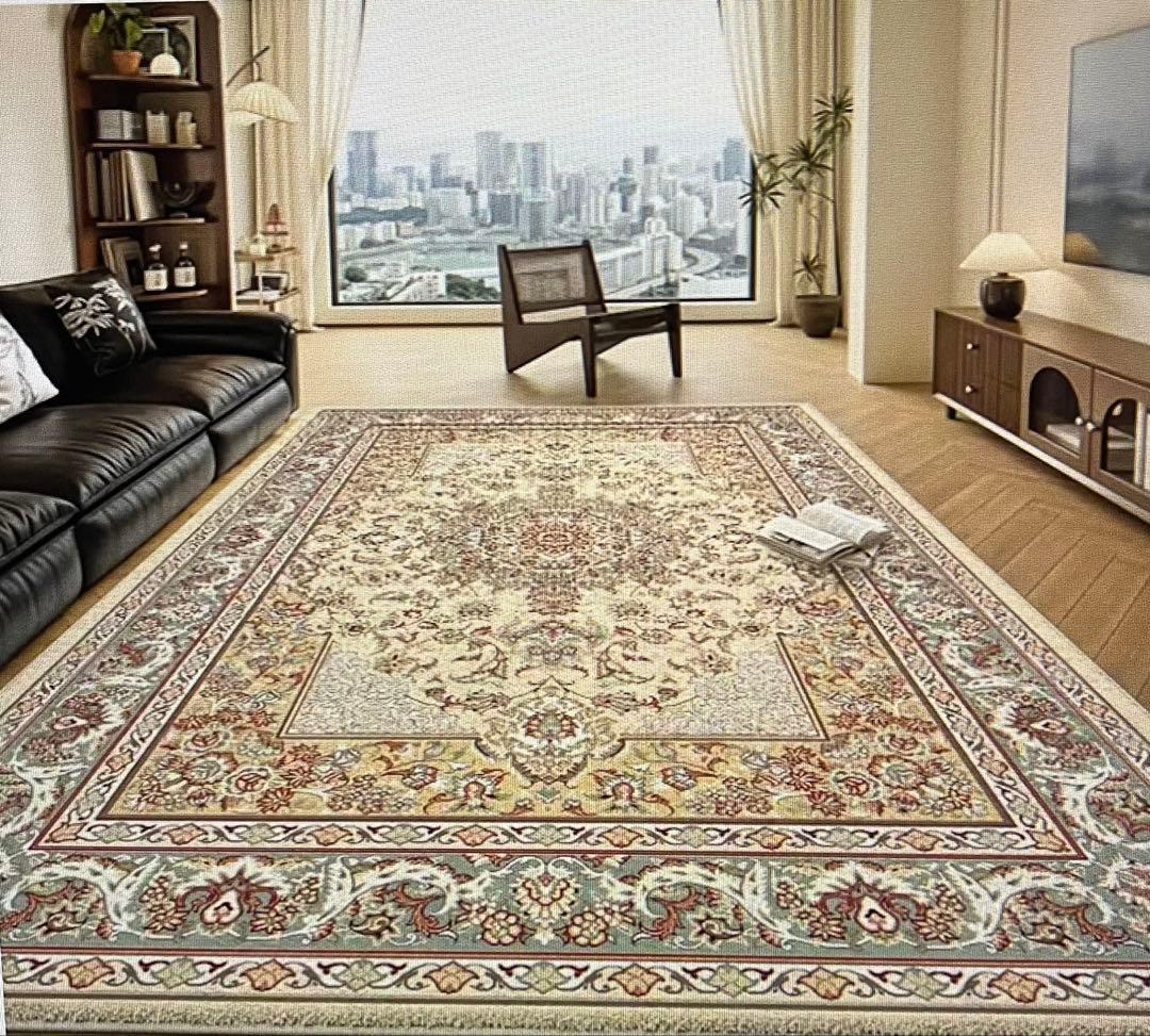 ペルシャマットの オリエンタルデザイン 約 200x約300cm