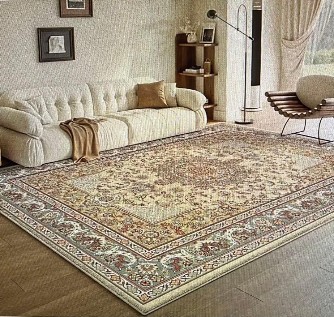 ペルシャマットの オリエンタルデザイン 約 200x約300cm