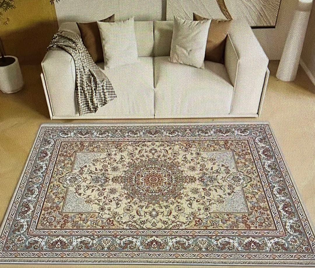 ペルシャマットの オリエンタルデザイン 約 200x約300cm