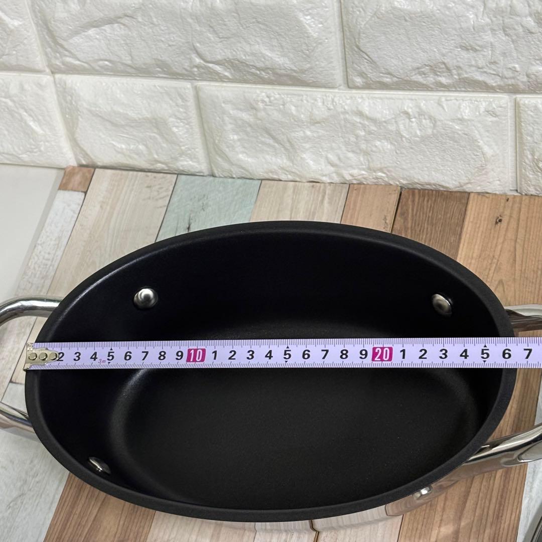 ⑤ MEYER スリムパン　調理器具　楕円　マイヤー　フライパン　鍋