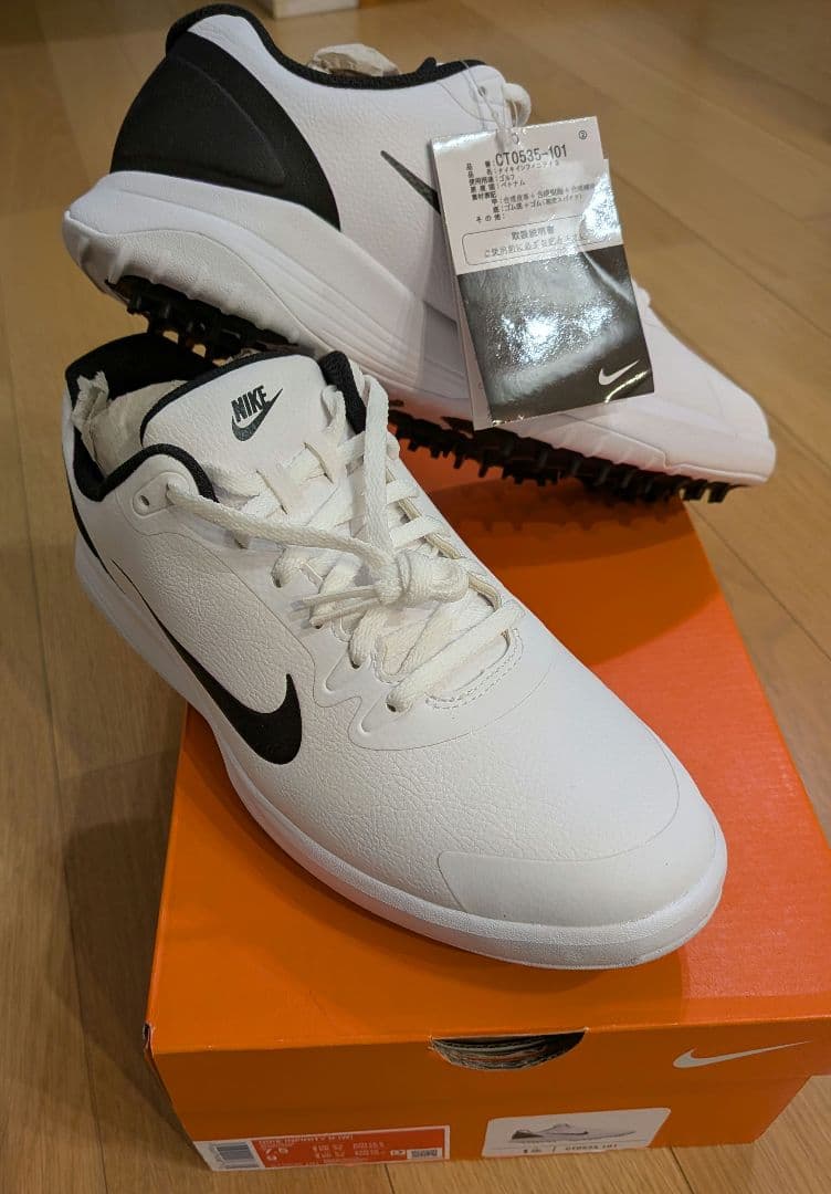 Nike ゴルフシューズ ホワイト/ブラック