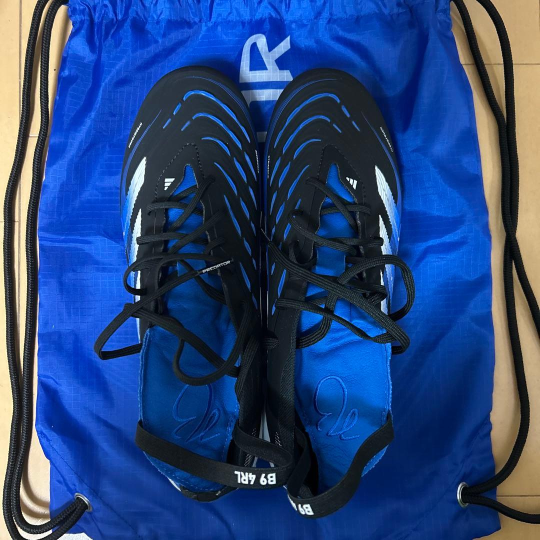 アディダススパイク　プレデターAGソール 収納バッグ付き　27.0cm