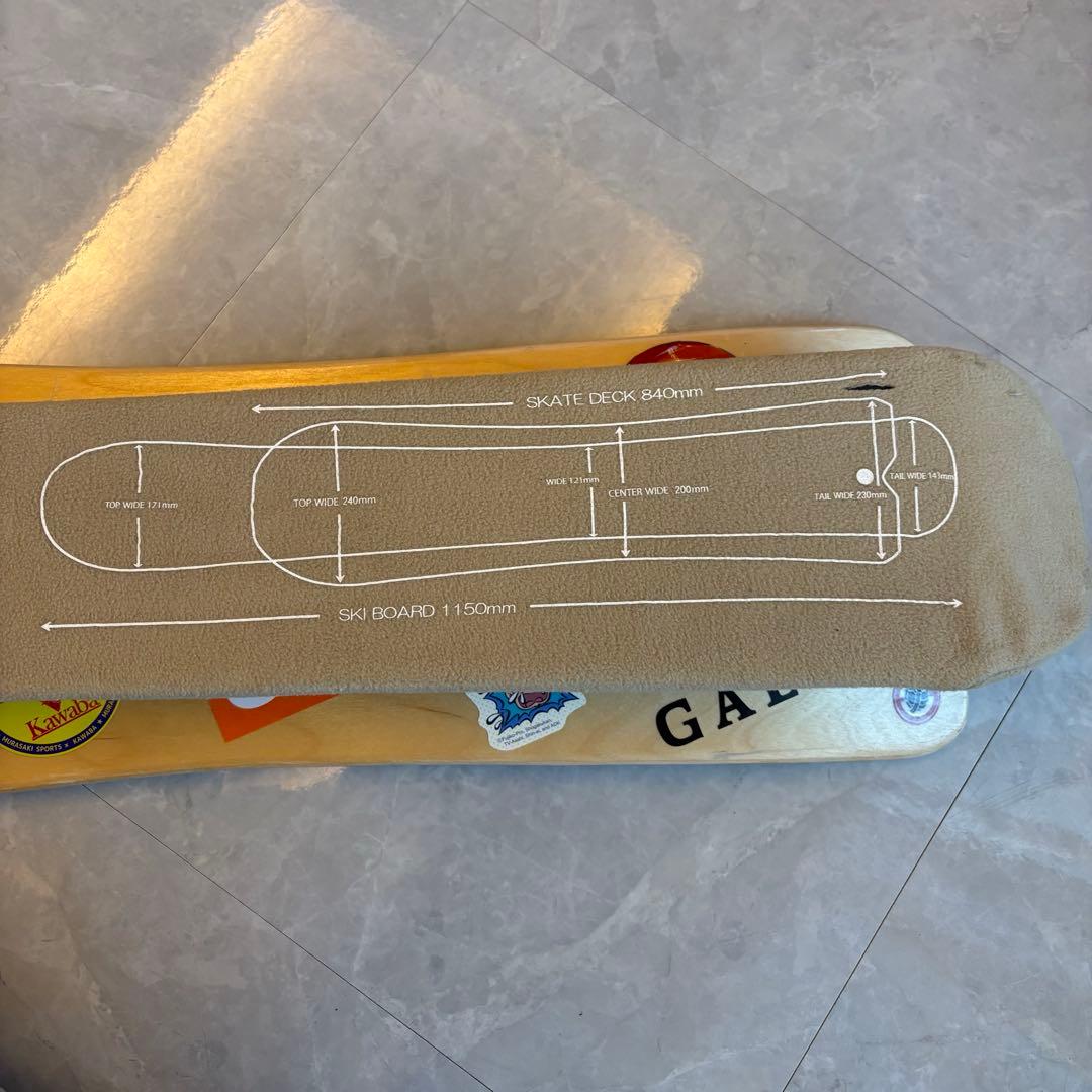 美品✨Boundfree スノースケート バウンドフリー スノスケ