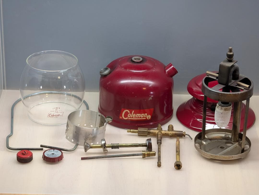 【分解メンテ済】希少品 コールマン 200A 62年 5月 バーガンディ