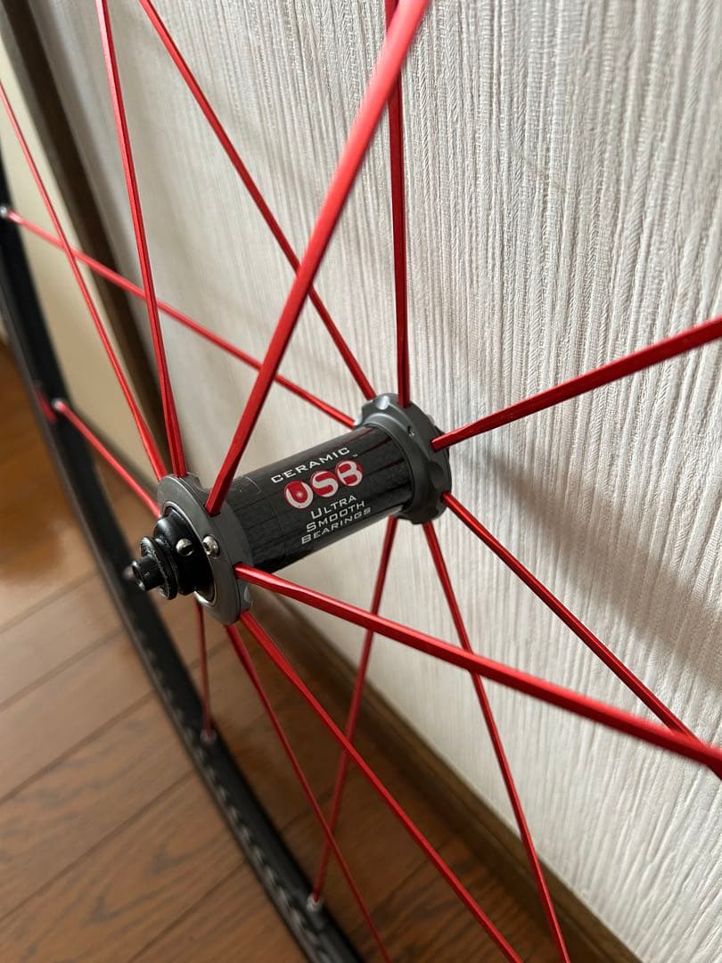 フルクラム　レーシングゼロ　限定レッドスポーク C15 ※徐々に値下げ中！！