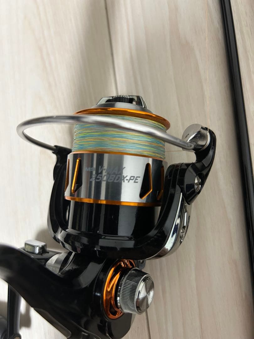 エギング　FASTCAST エギングロッド　V-MAX 2508DX-PEセット