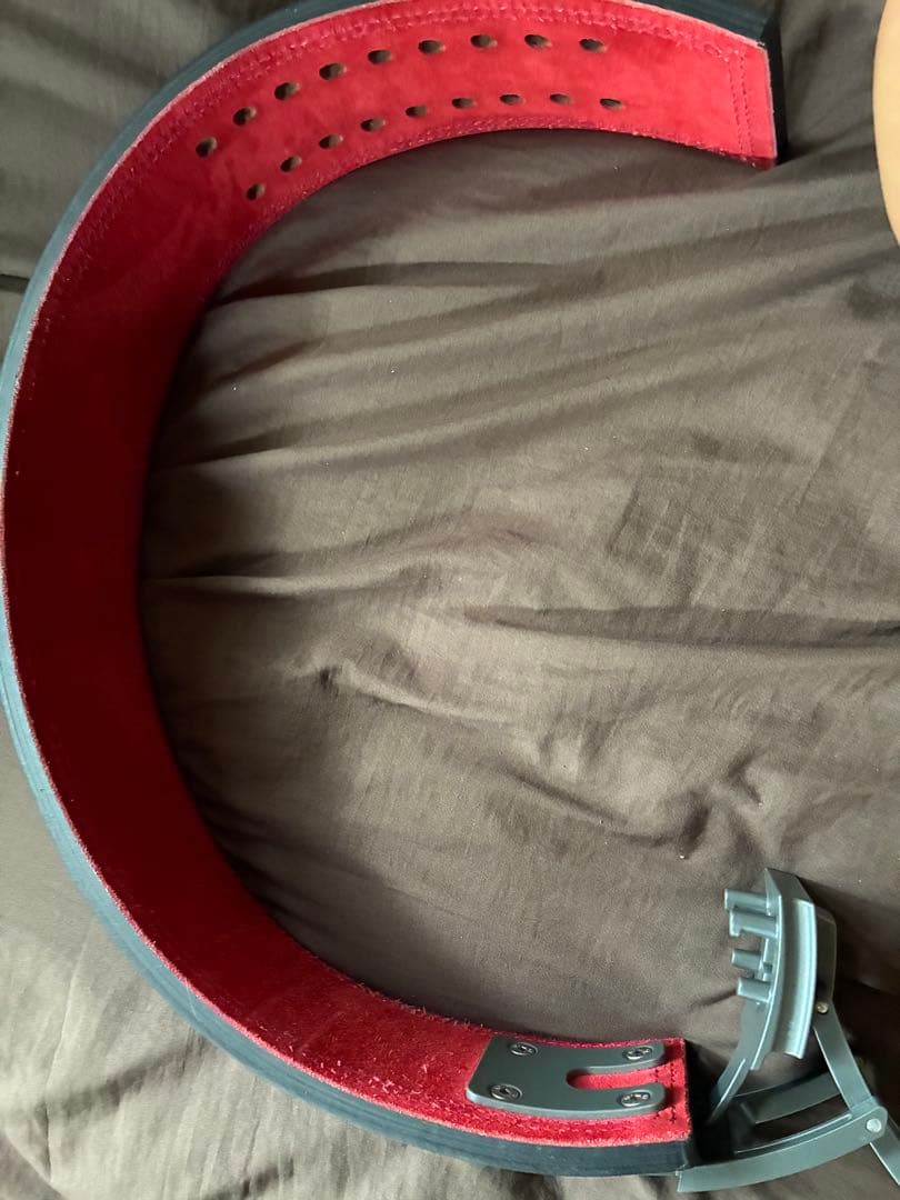 SBD POWERLIFTING パワーベルト ブラック/レッド