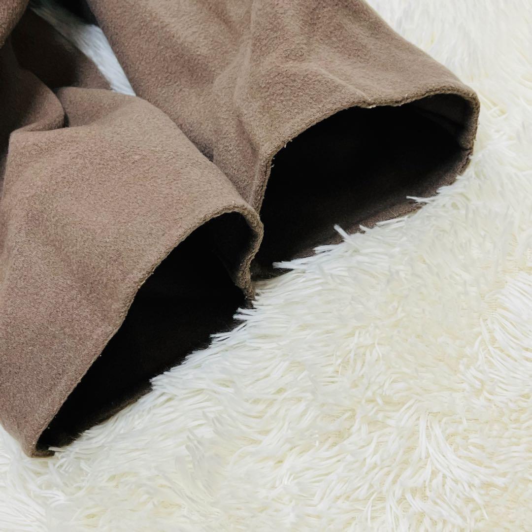 近年　スローブイエナ　HAMILTONダブルフェイスウールチェスターコート