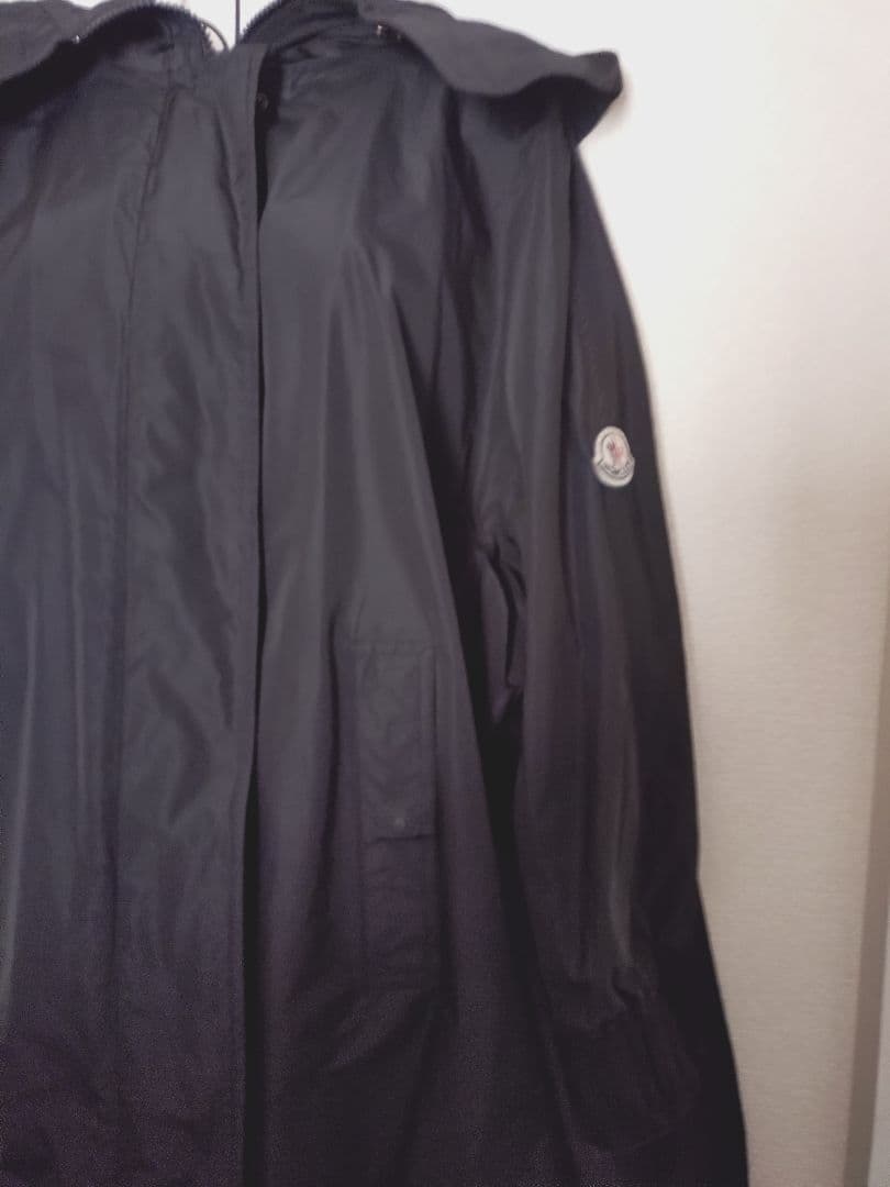 お値下げ♥MONCLER　ナイロンフレアコート　BLACK　サイズ2