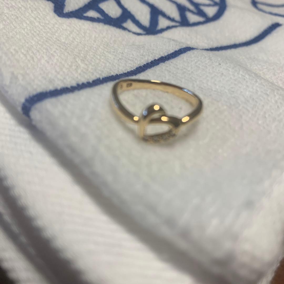 k18 ヴァンドーム青山ハート型　リング