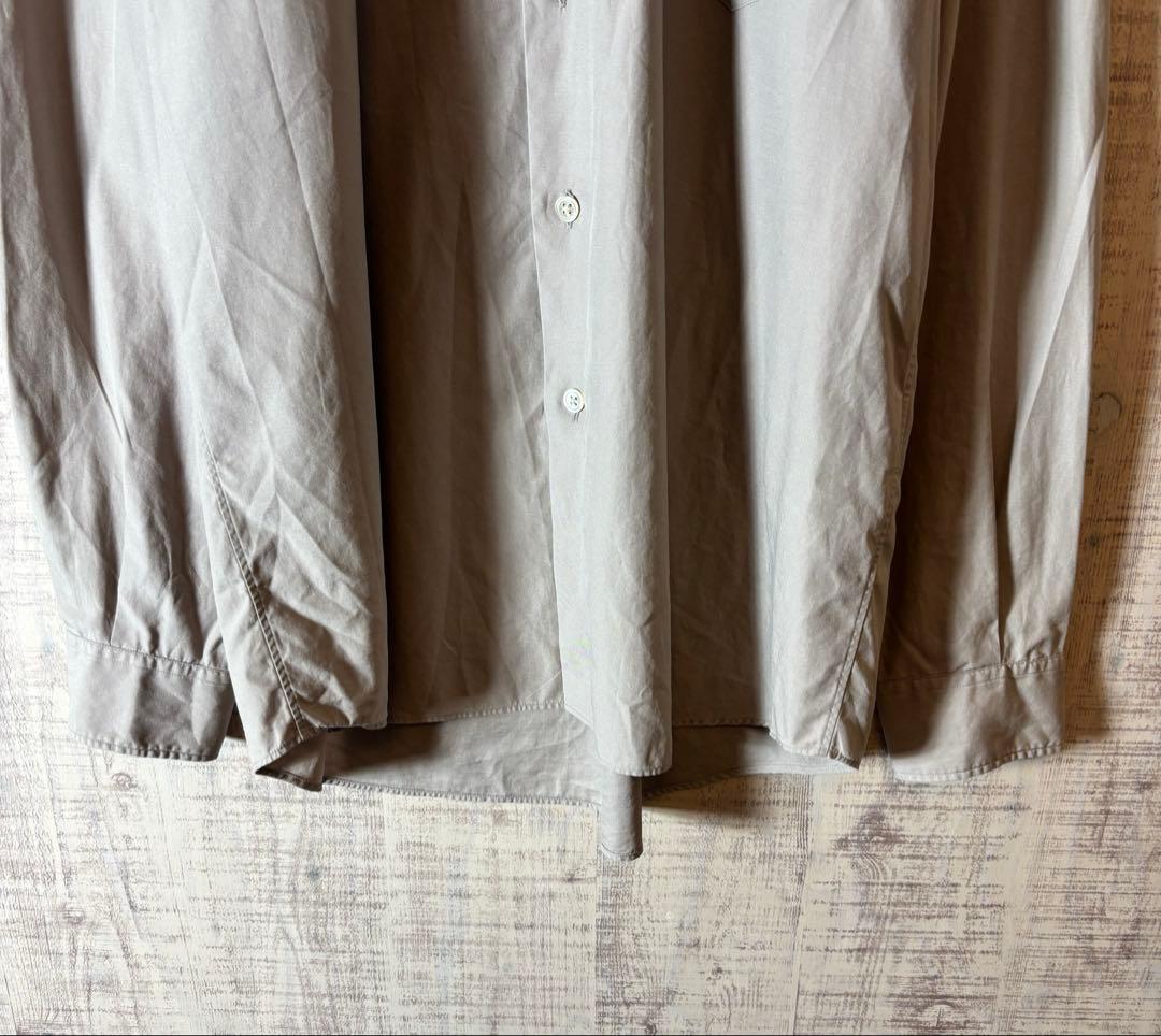 AURALEE オーラリー WASHED FINX TWILL SHIRTS