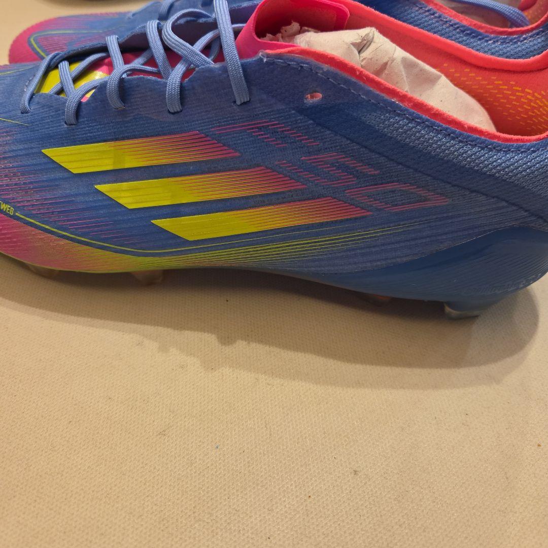【値下げ】adidas F50 サッカーシューズ 青/ピンク/黄