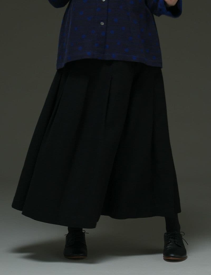 群言堂　二重織ロングスカート