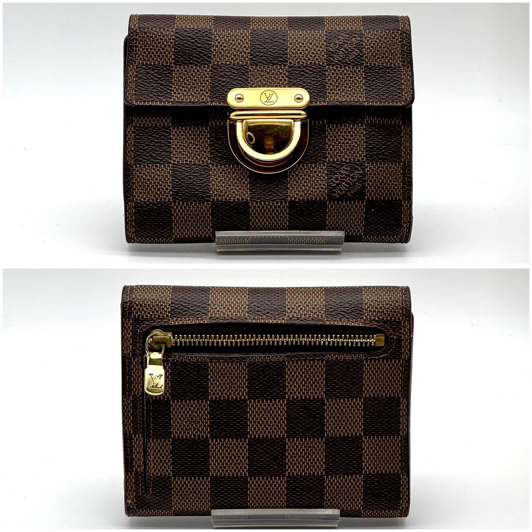 【超美品】 ルイヴィトン ダミエ ポルトフォイユ コアラ カード9枚 三つ折り