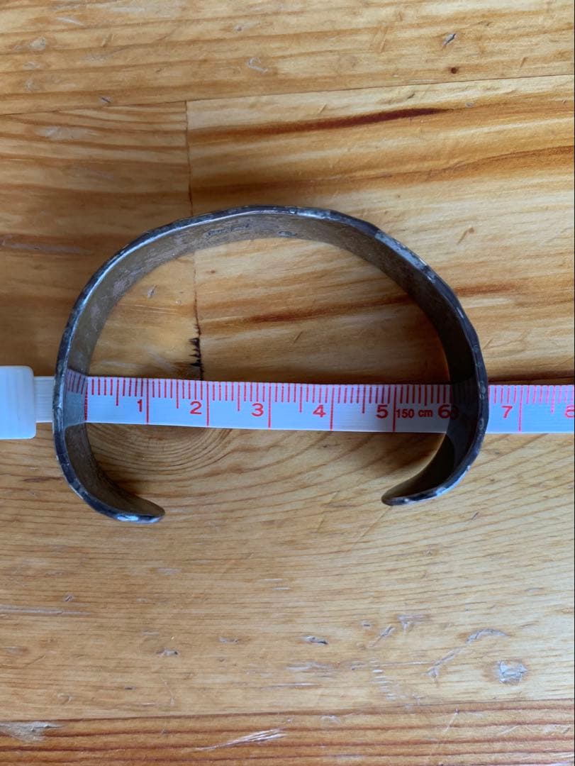 【超希少/初期】NAITIVE SPIRIT スタンプワーク　バングル【訳あり】