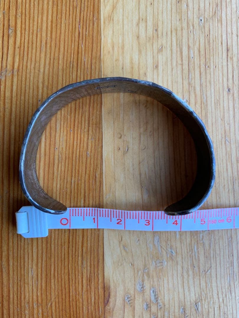 【超希少/初期】NAITIVE SPIRIT スタンプワーク　バングル【訳あり】