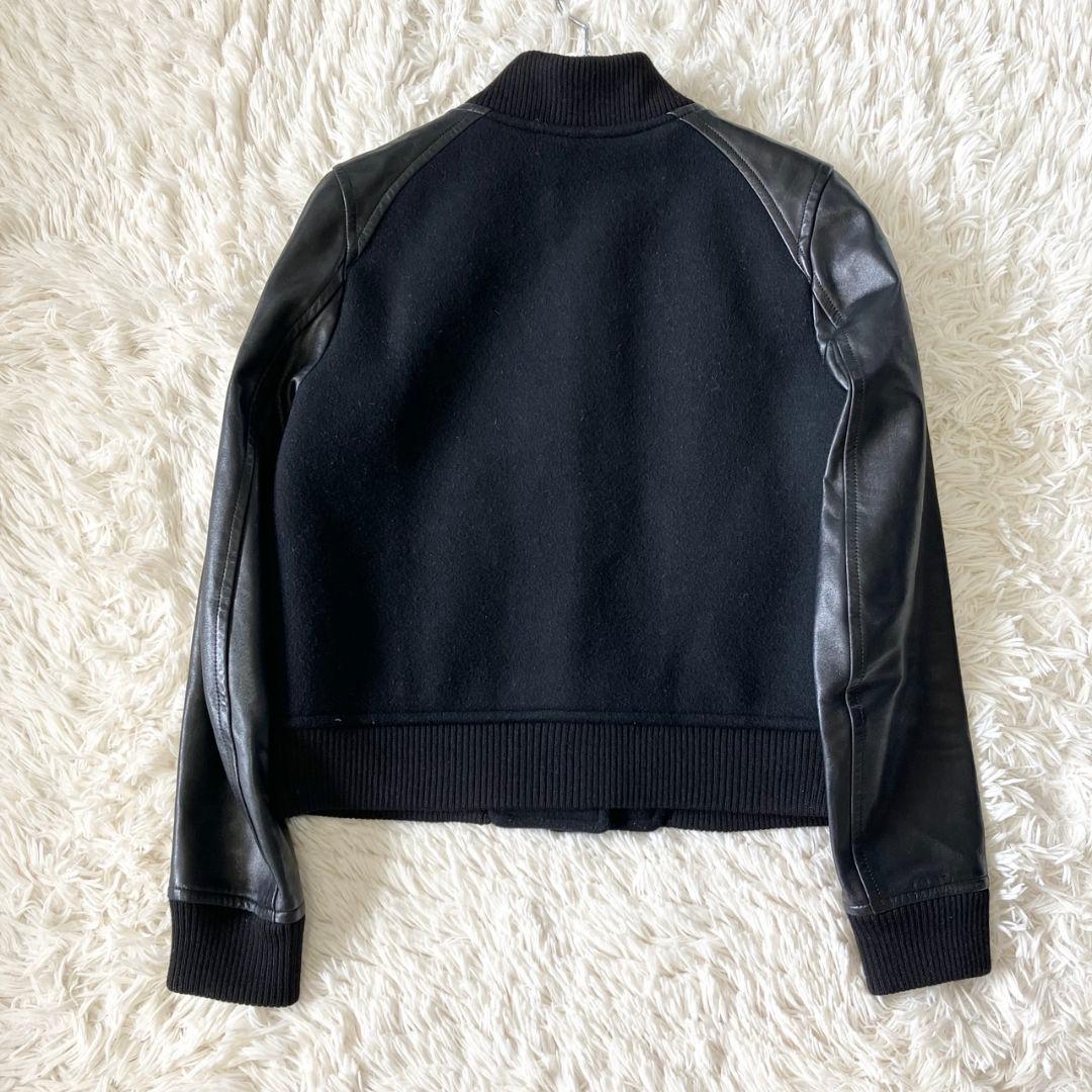 MUVEIL WORK ミュベールワーク ブルゾン スタジャン レザー 馬革