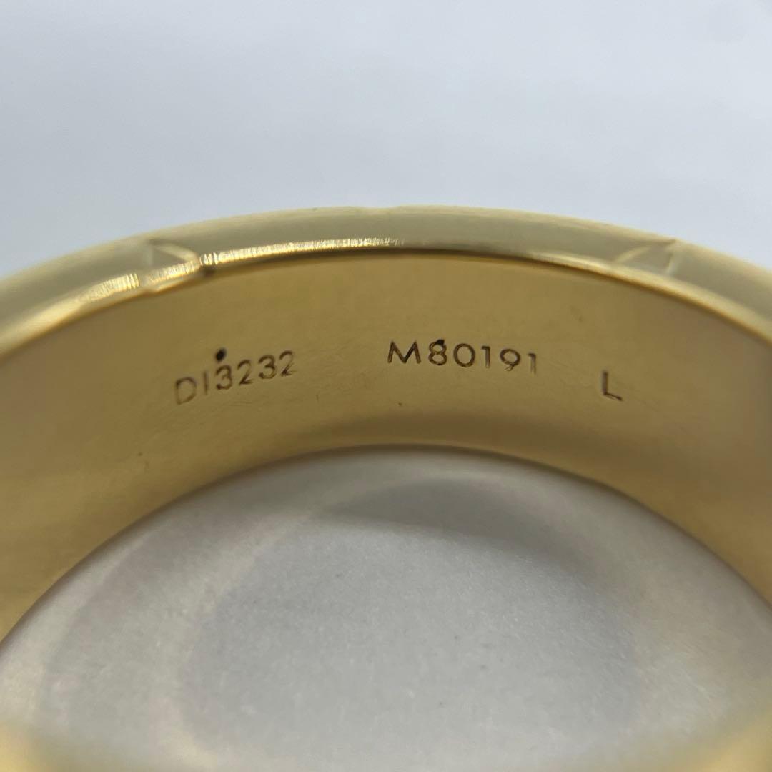 ルイヴィトン モノグラム シグネットリング Lサイズ 21号 M80191