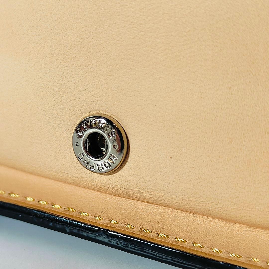 【新品未使用極艶品】【ブラックコードバン】CYPRIS　高級黒艶馬革ケース