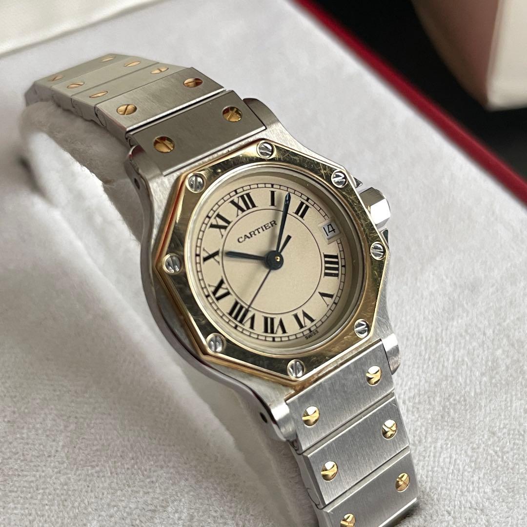 カルティエ　サントスオクタゴン　SM