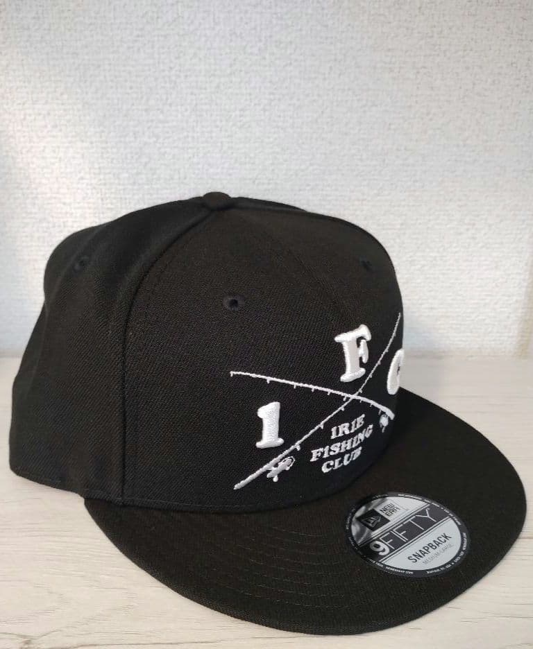 アイリーフィッシングクラブ　NEW ERA キャップ　ブラック