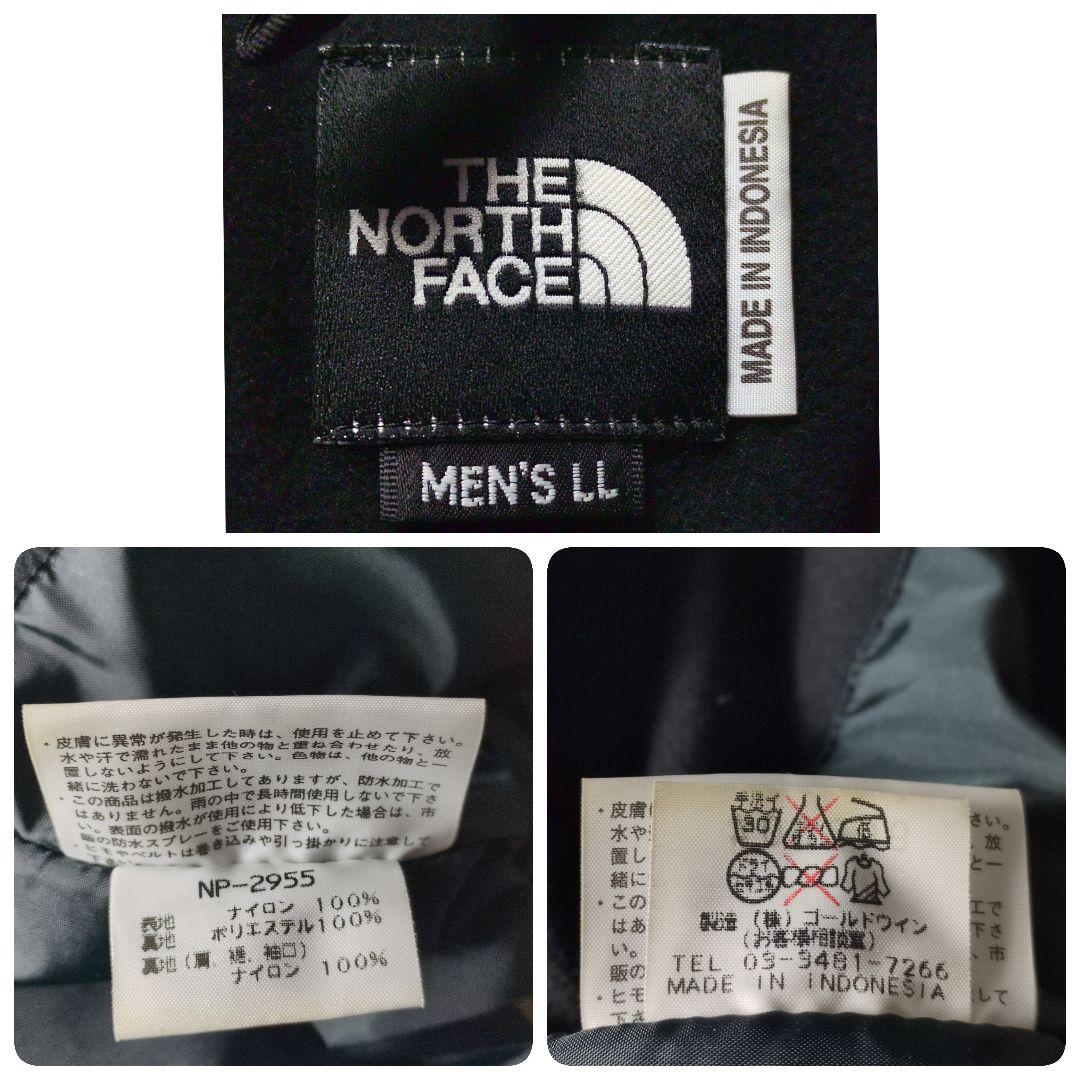 べ*ー様 ノースフェイス 裏フリース ナイロンシェル ジャケット LL