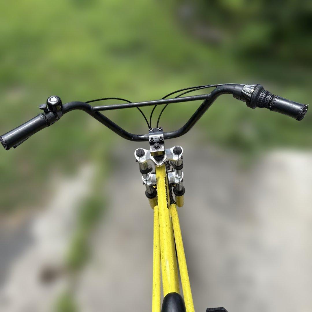 直接引き取りのみ　CALIFORNIA BIKE イエロー マウンテンバイク