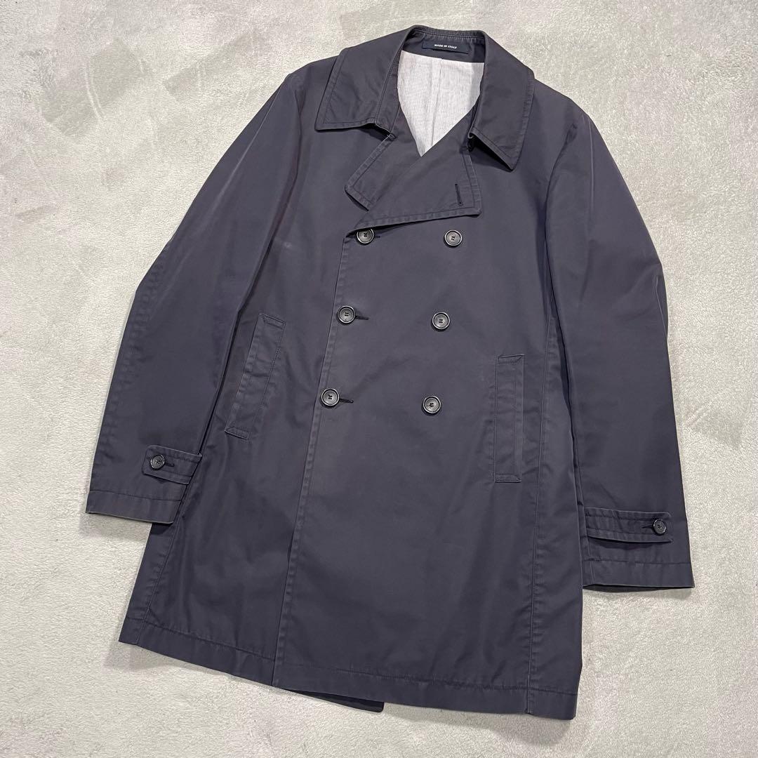 タリアトーレ ブリッラ CHARLIE ダブルブレストコート ネイビー 50