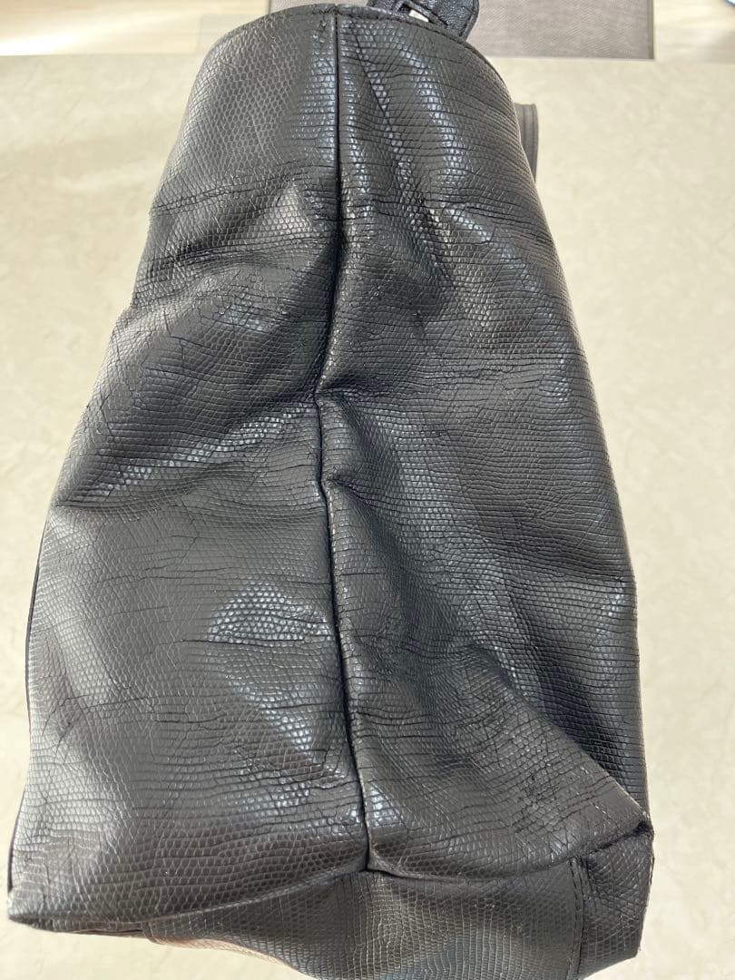 Chloé ブラック レザートートバッグ