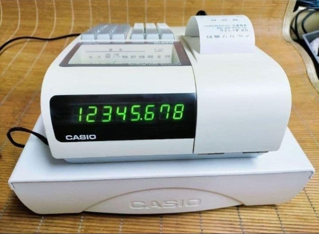 希少カシオレジスター　医院　歯科　薬局　点数計算専用レジスター　333100