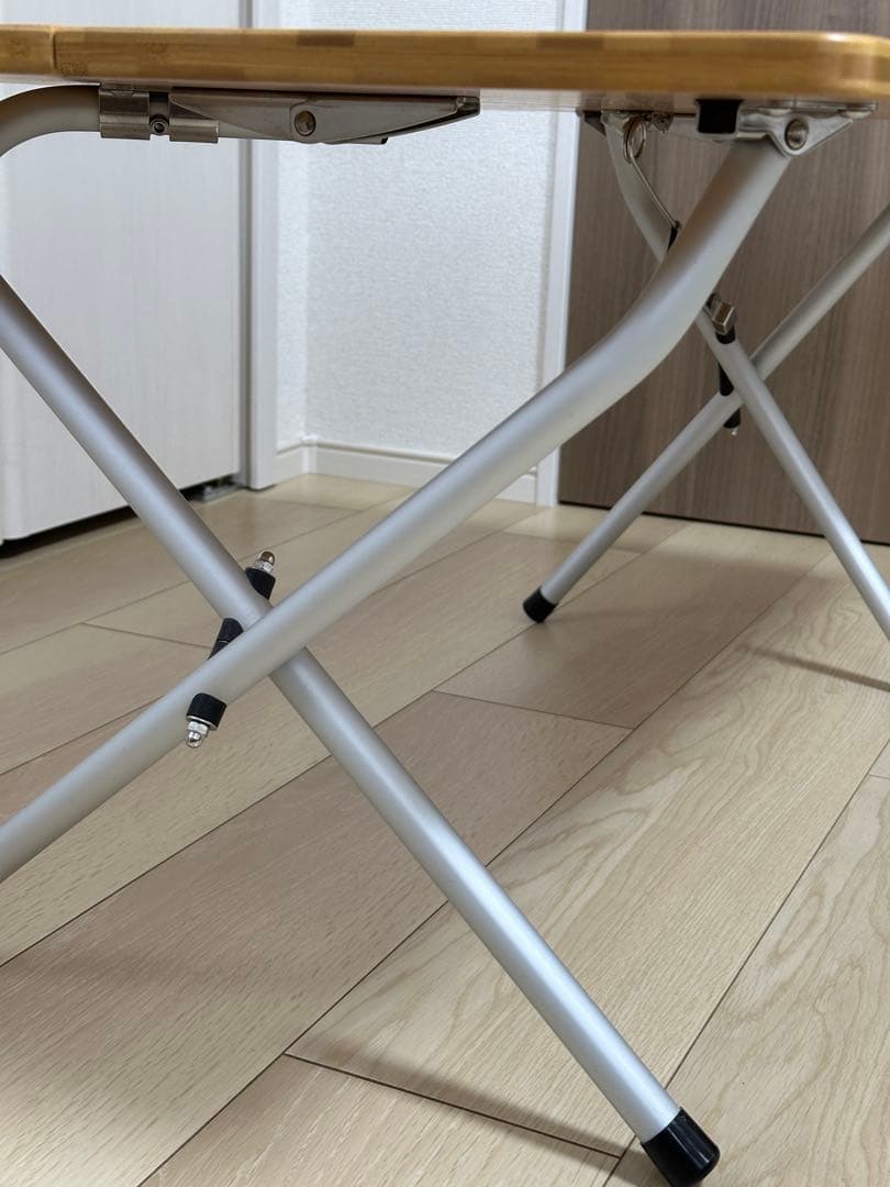  peak ワンアクションローテーブル 竹 LV-100TR