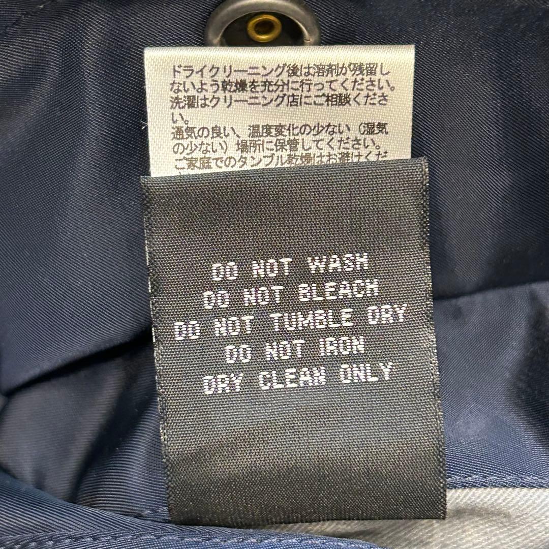 【美品】アルファ ALPHA MA-1 フライトジャケット ネイビー Lサイズ