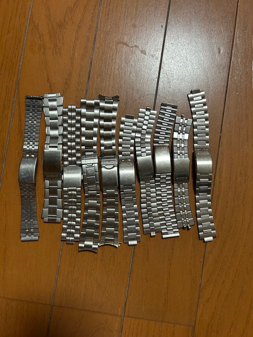 CASIO ROLEX HAMILTON メタルバンド 複数セット